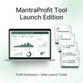 MantraProfit Tool Launch Edition digital product bundle for Etsy, Shopify, POD, and digital product sellers